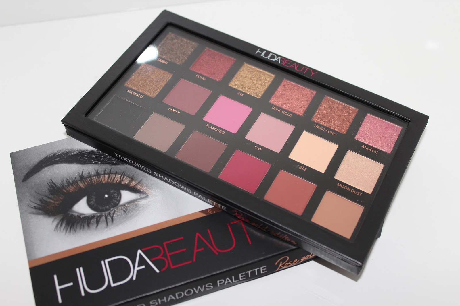 Huda Beauty Rose Gold Edition Palette Bags of Beauty